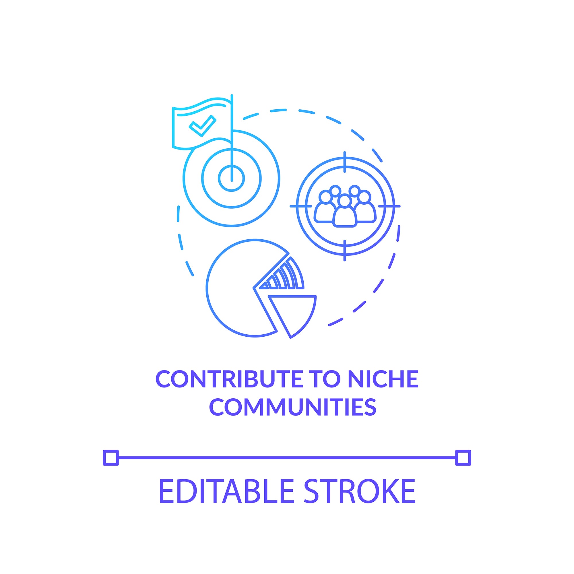 Design studio, workshop concept icons bundle