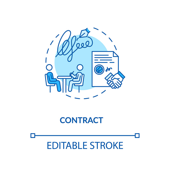 Design studio, workshop concept icons bundle