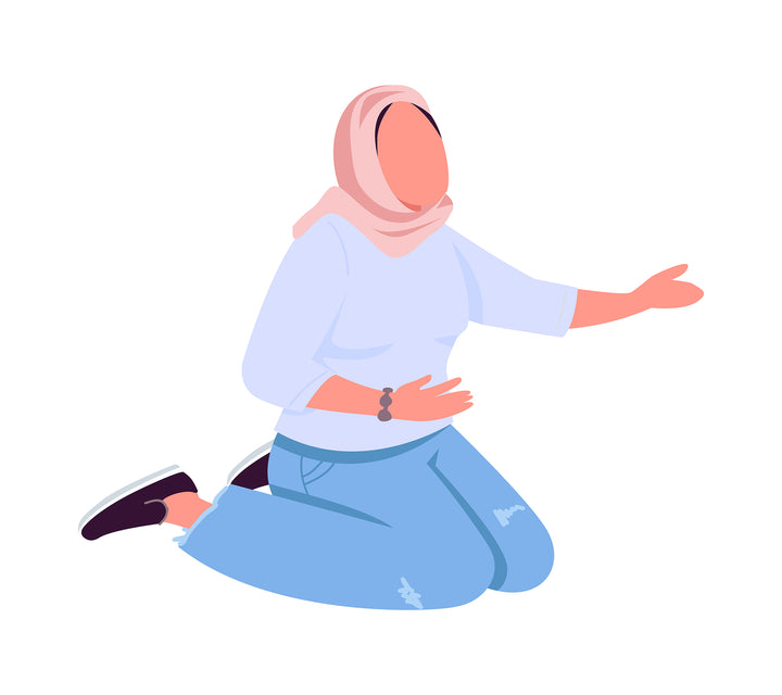 Women communities color vector character bundle