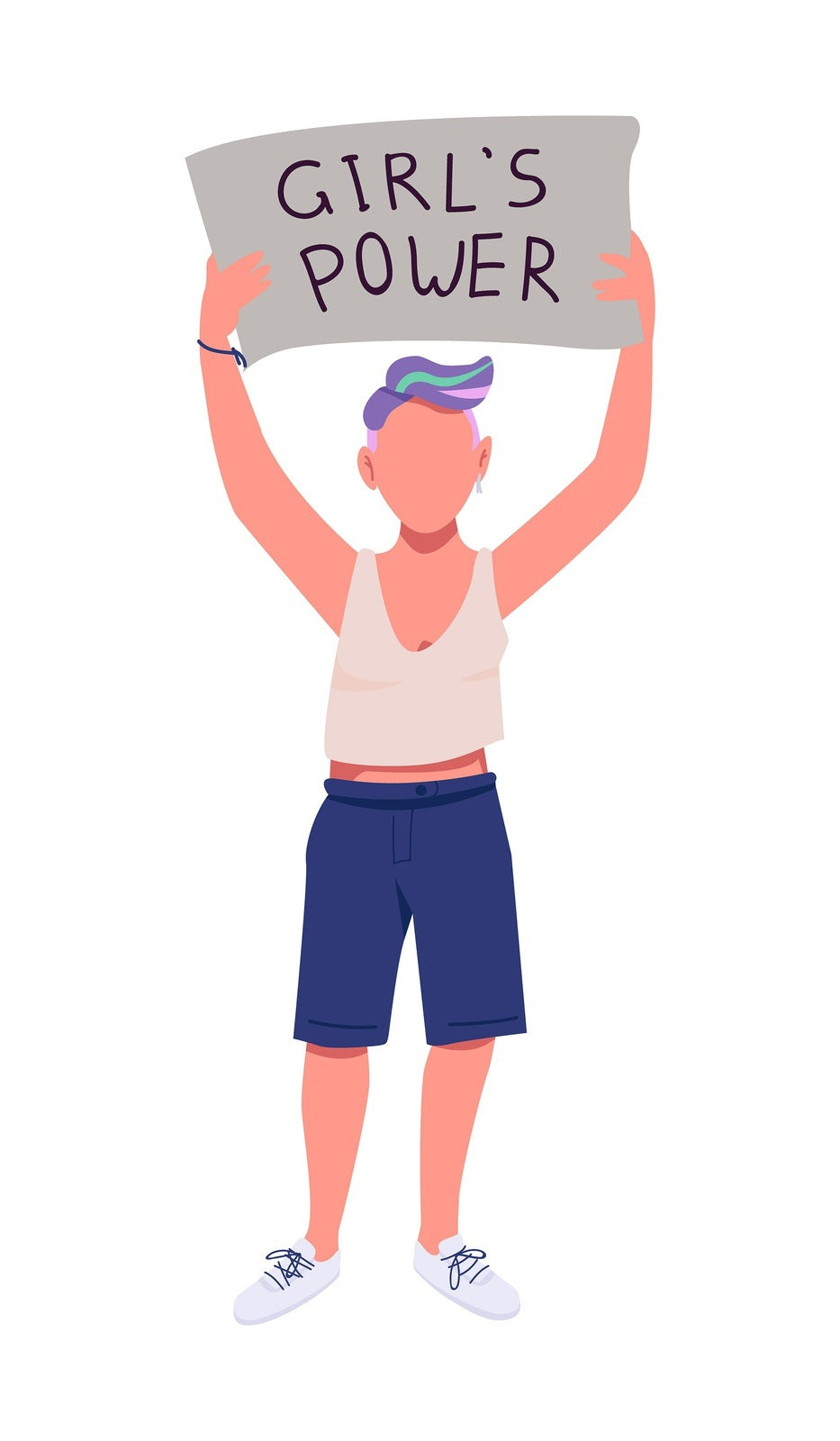 Women communities color vector character bundle