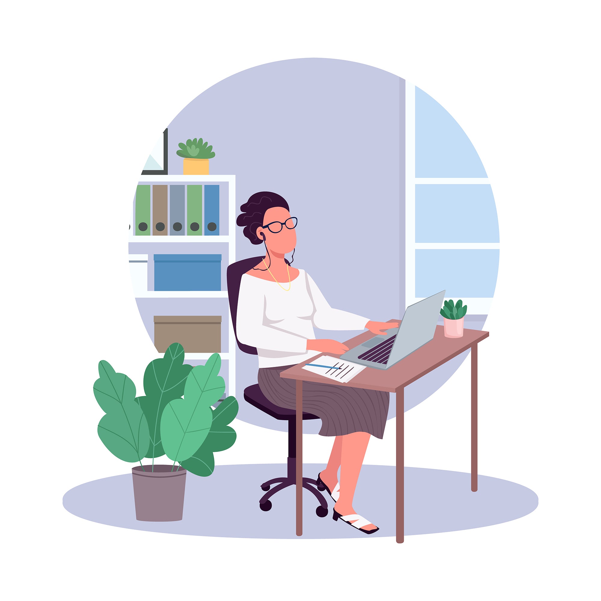 Women communities color vector character bundle