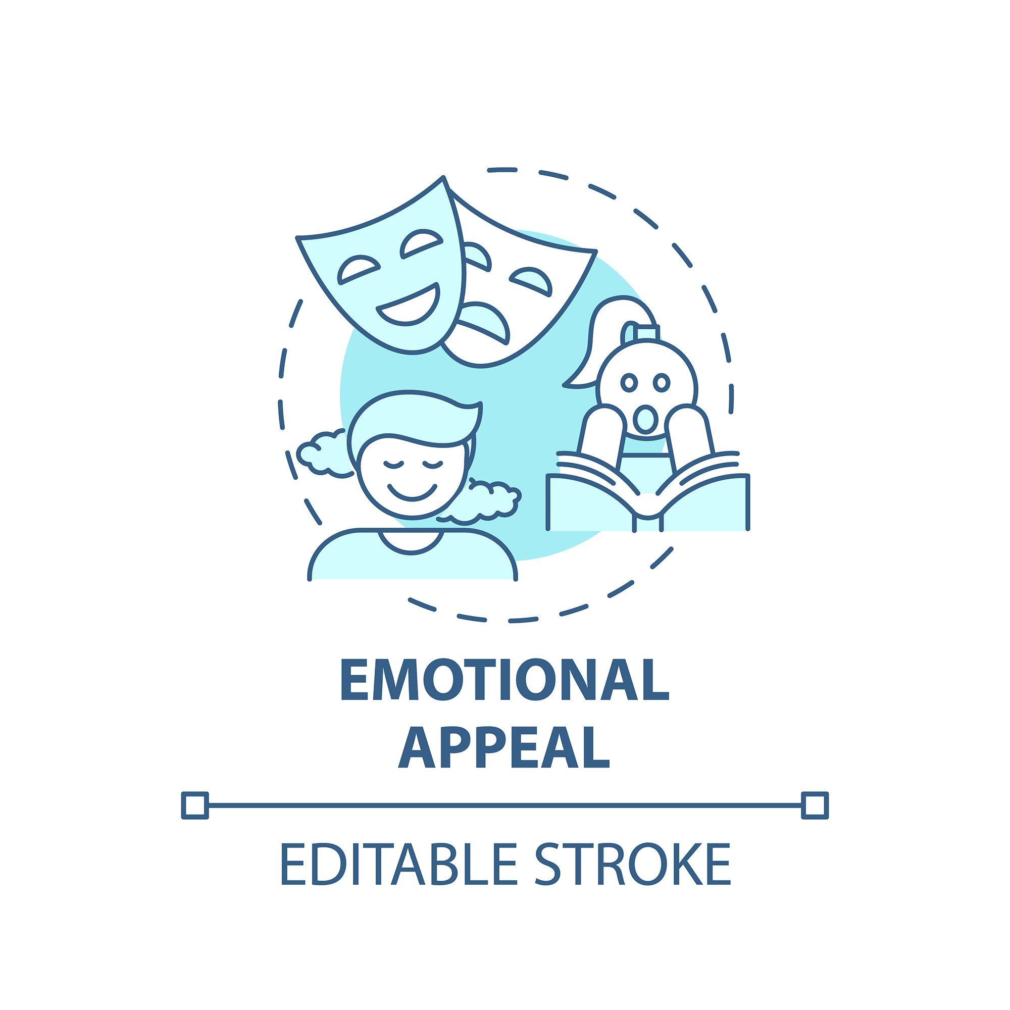 Thinking and creativity concept icons bundle