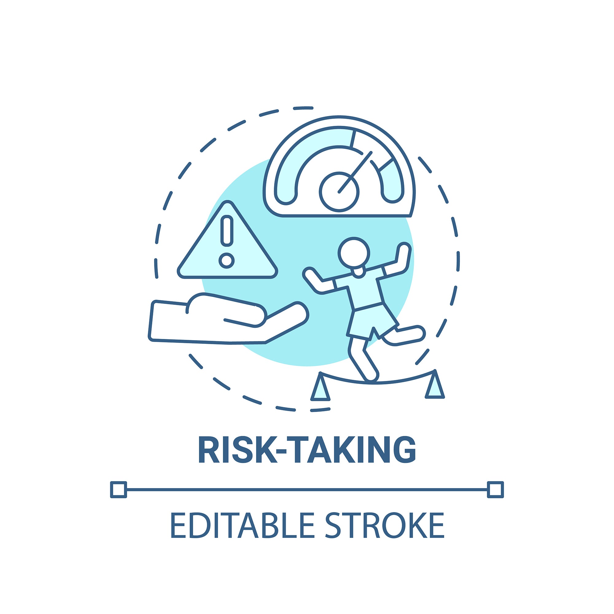 Thinking and creativity concept icons bundle