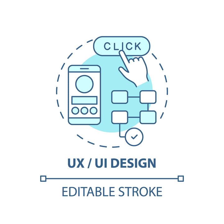 Thinking and creativity concept icons bundle