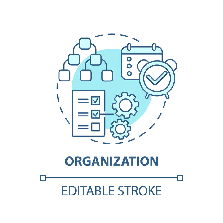 Thinking and creativity concept icons bundle