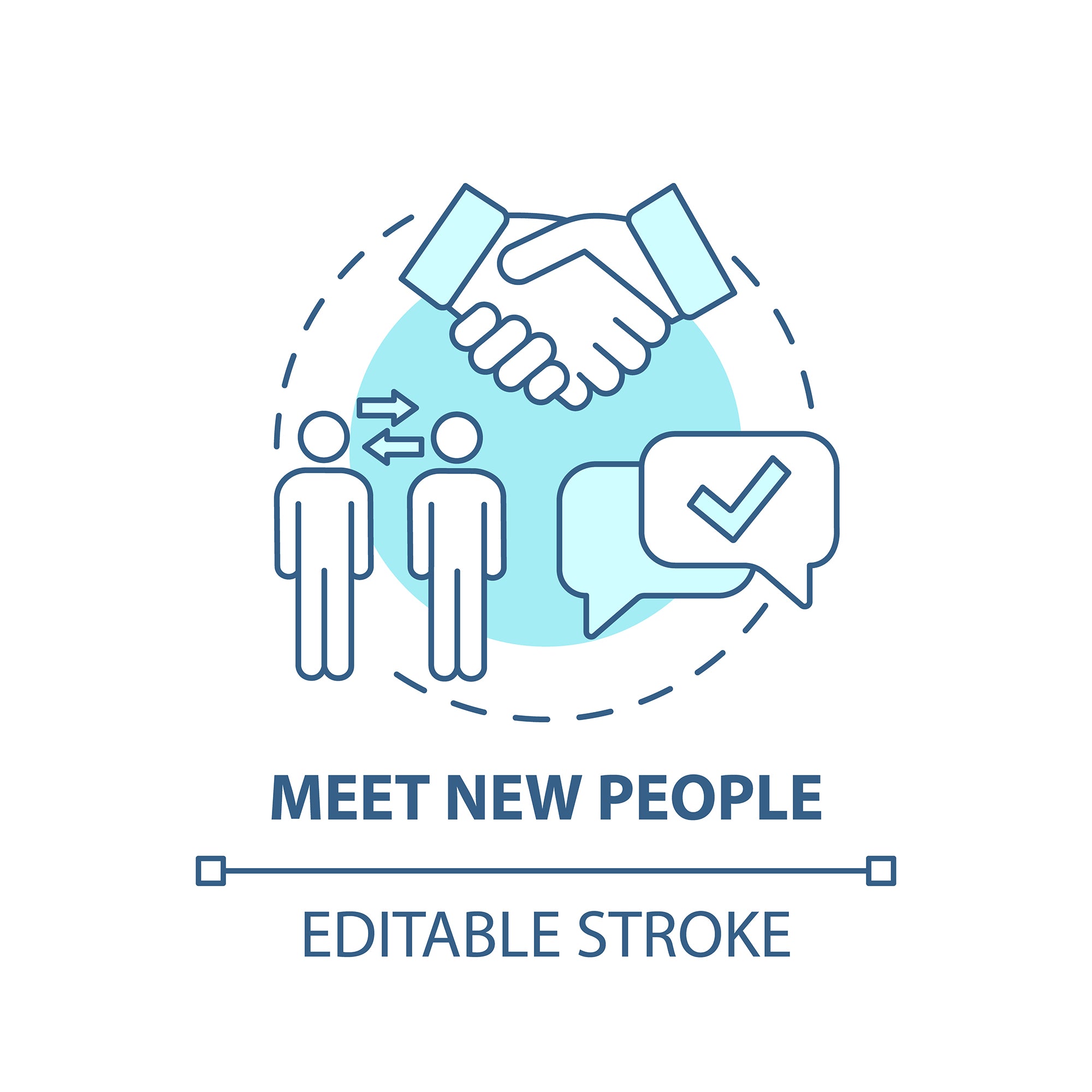 Thinking and creativity concept icons bundle