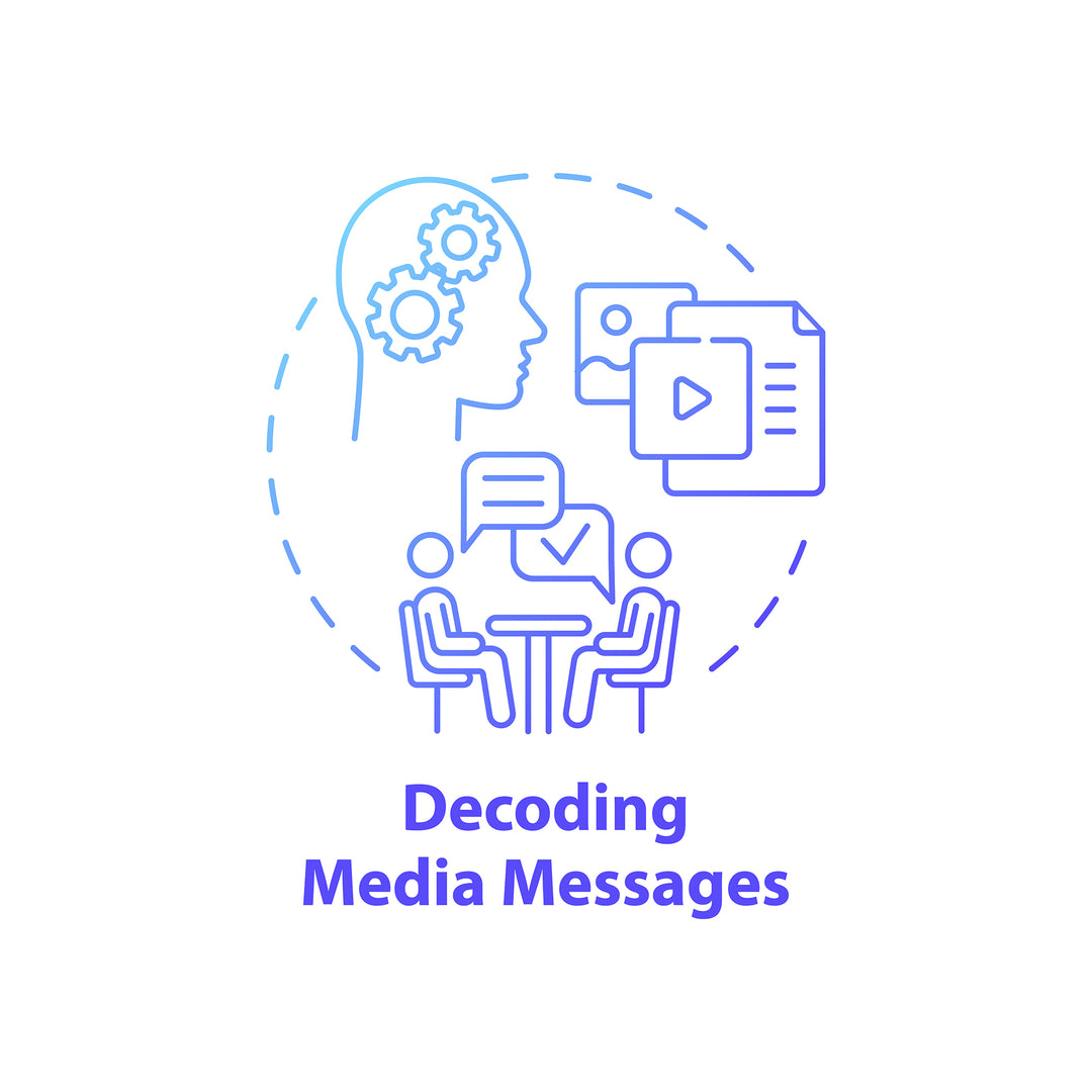 New media concept icons bundle