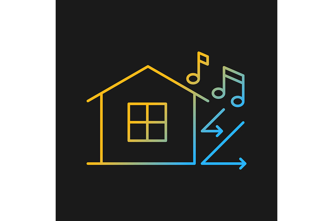 Building safety requirements gradient icons set for dark and light mode