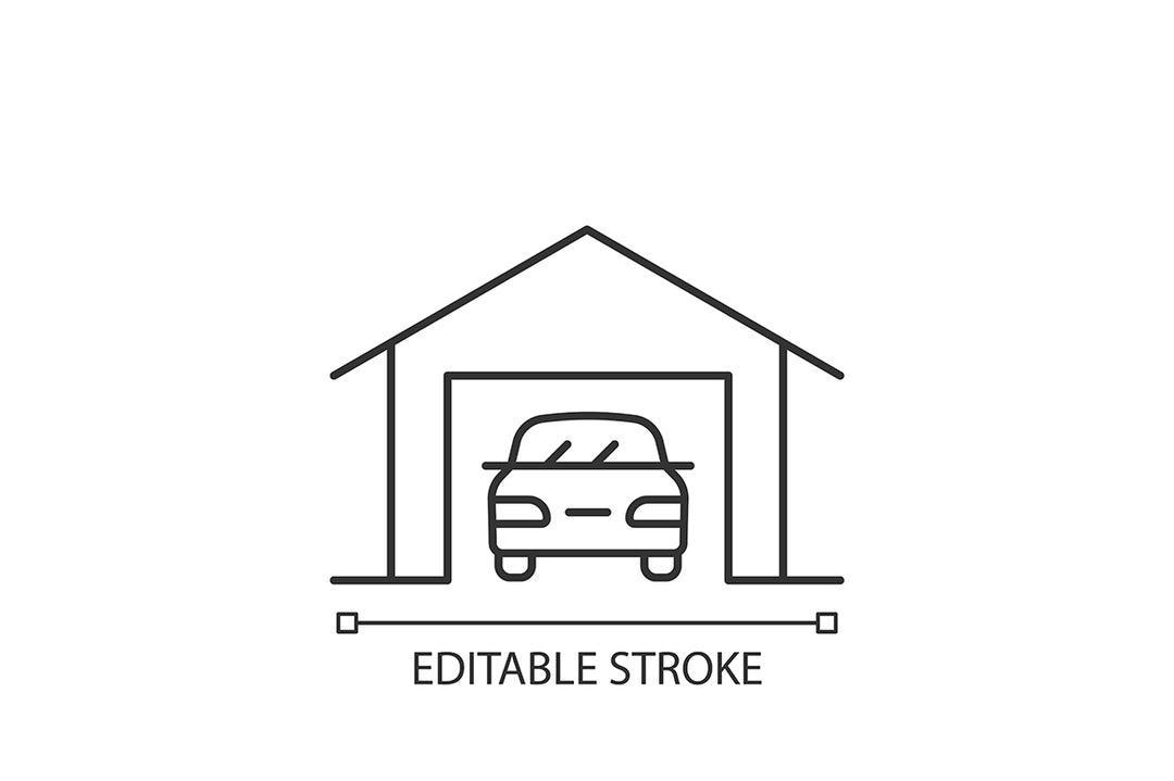 Building safety requirements linear icons set for dark and light mode