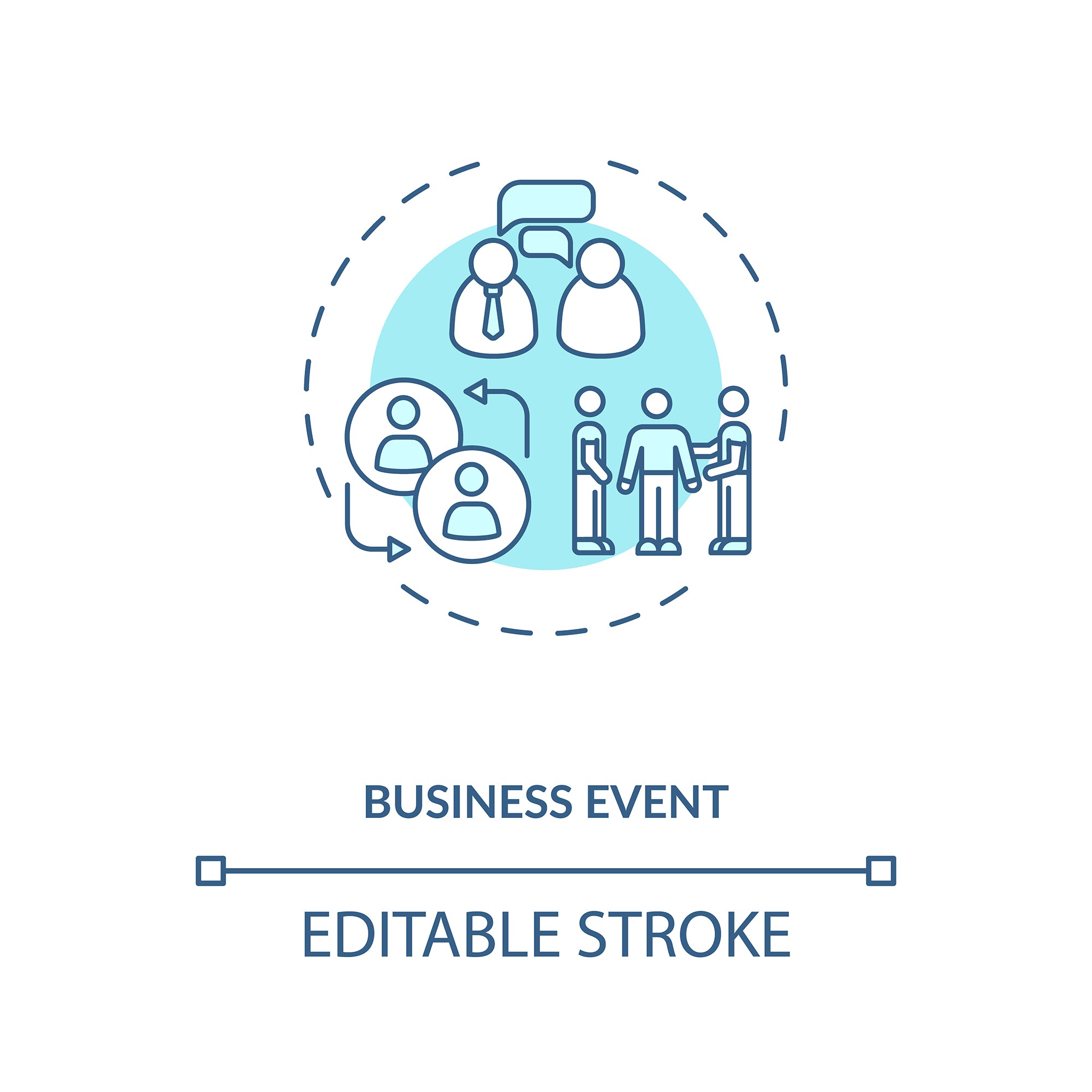 Business travel during coronavirus pandemic concept icons bundle