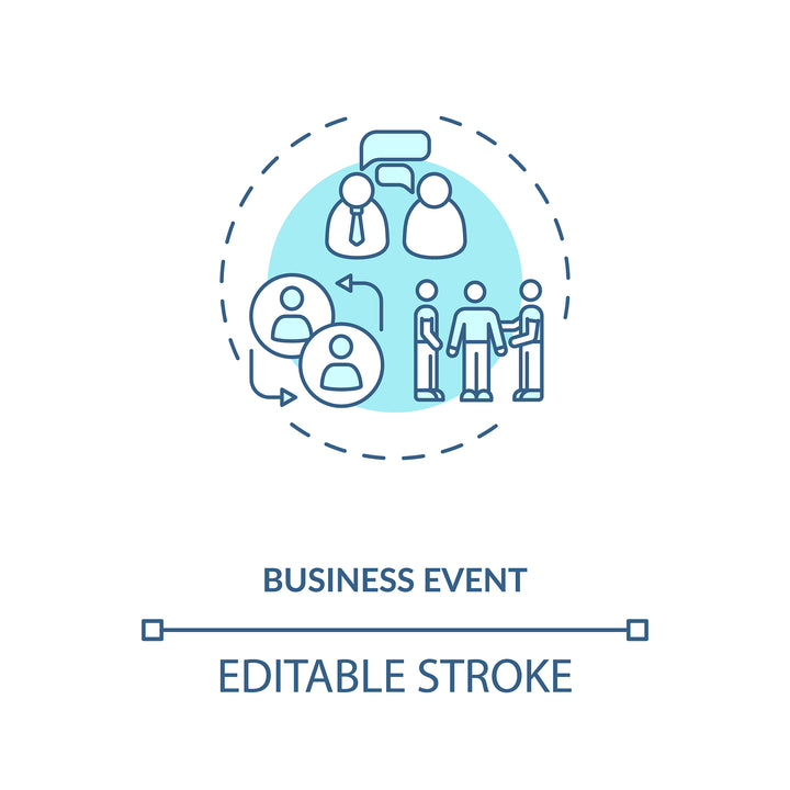 Business travel during coronavirus pandemic concept icons bundle