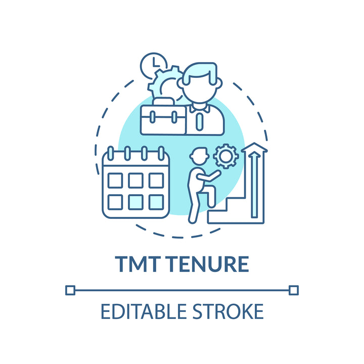 Top management concept icons bundle