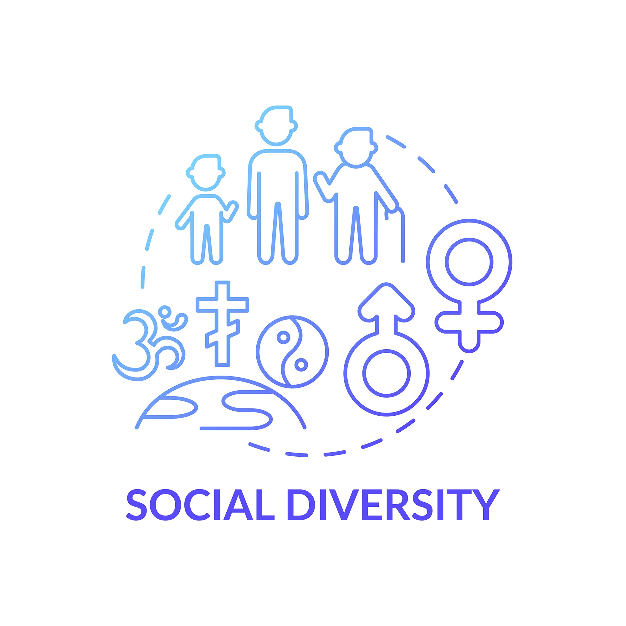 Top management concept icons bundle