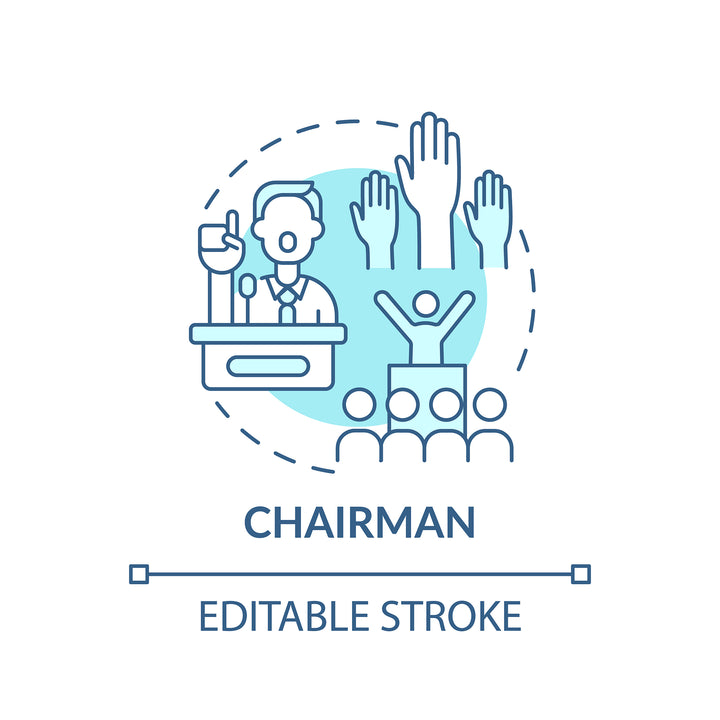 Top management concept icons bundle