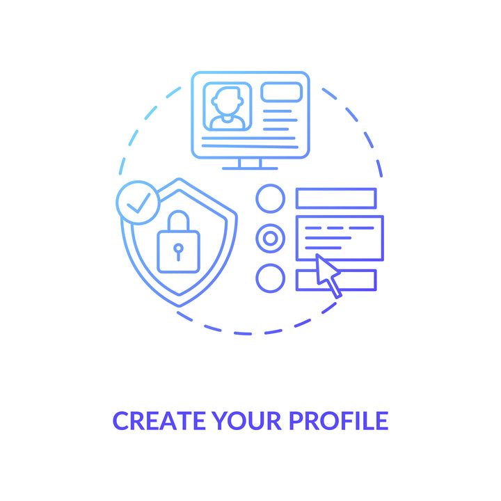 Online pharmacy concept icons bundle