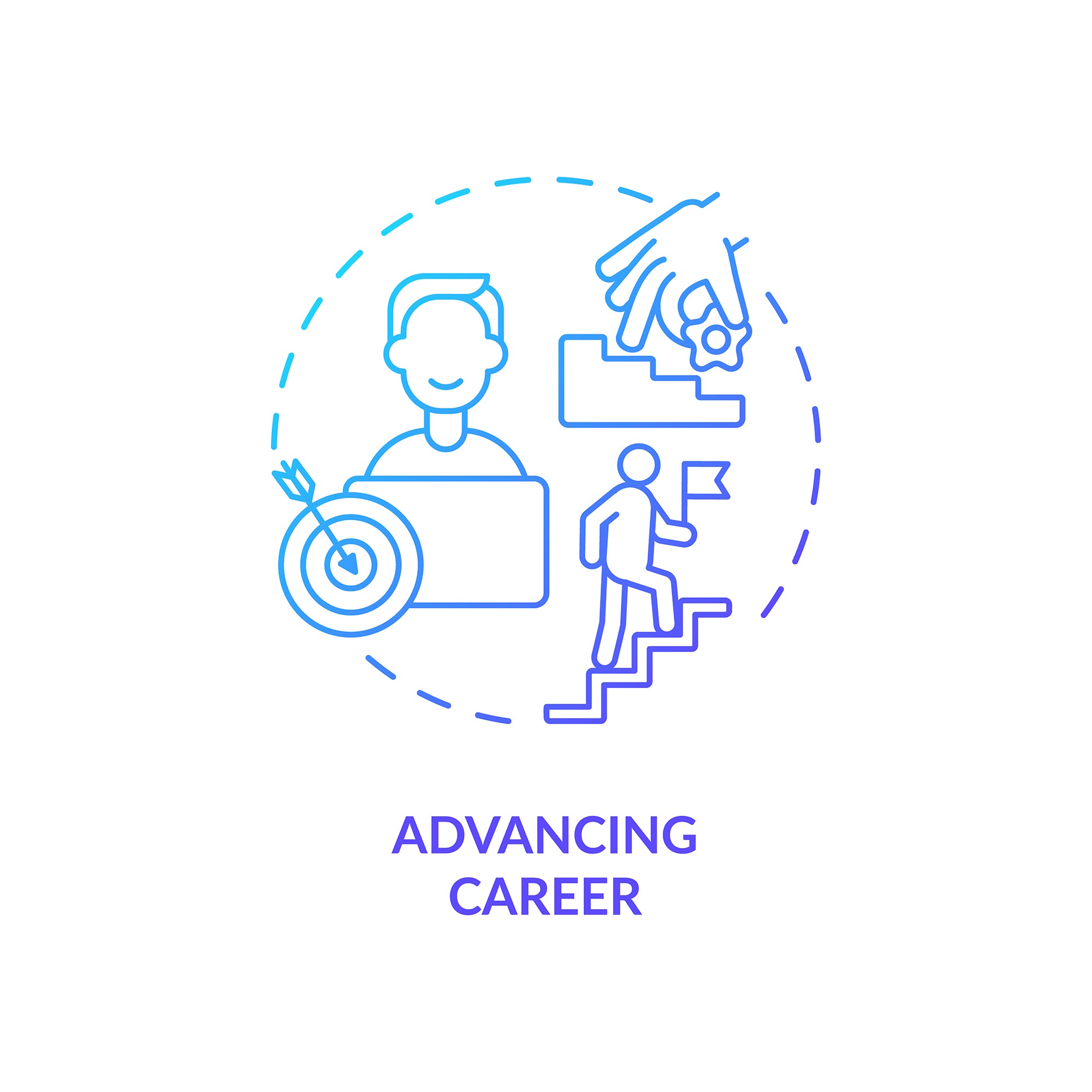 Personal brand concept icons bundle