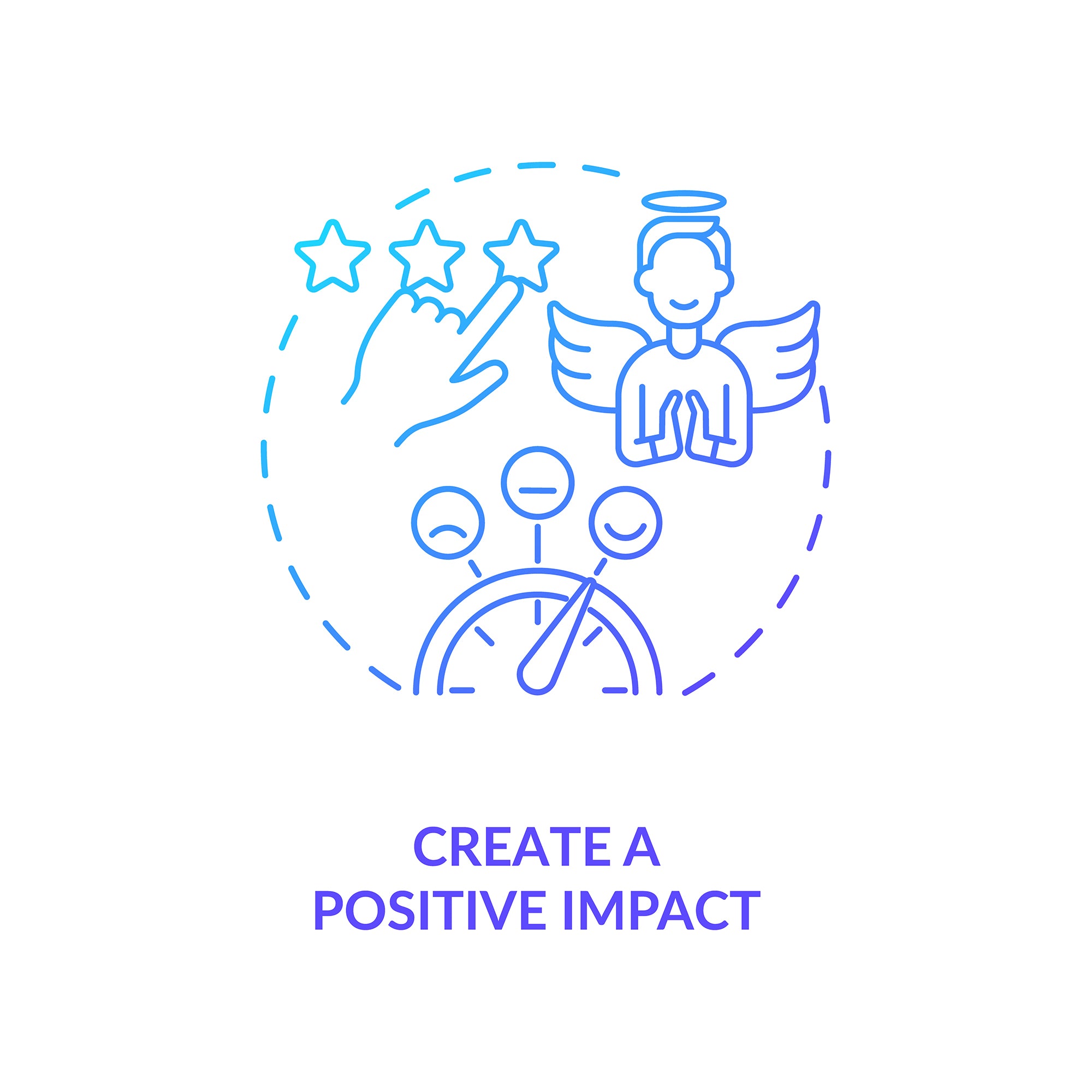 Personal brand concept icons bundle