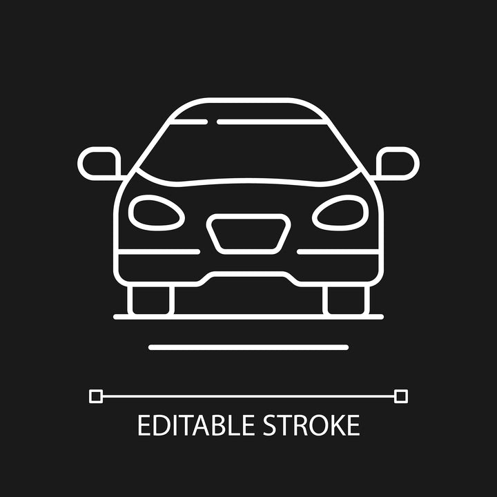 Everyday routine linear icons set for dark and light mode set
