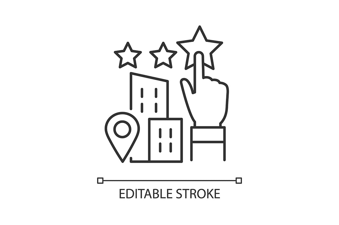 Business assets linear icons set for dark and light mode