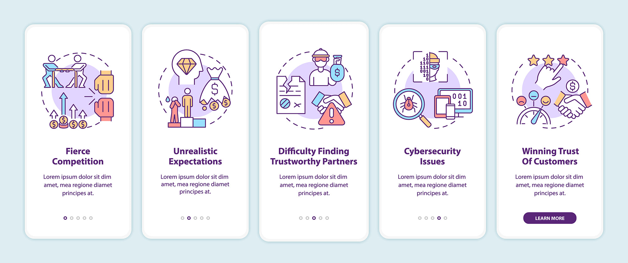 Startup launch concepts bundle