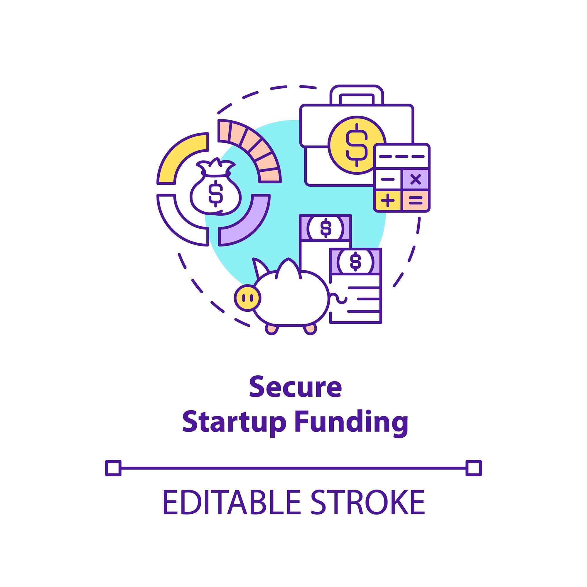 Startup launch concepts bundle