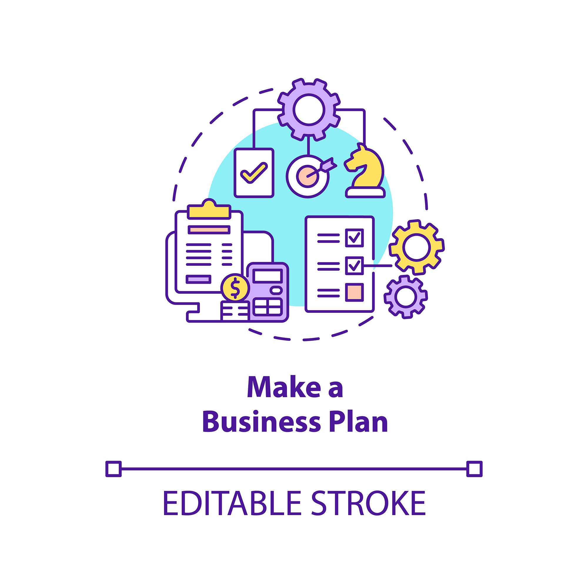 Startup launch concepts bundle