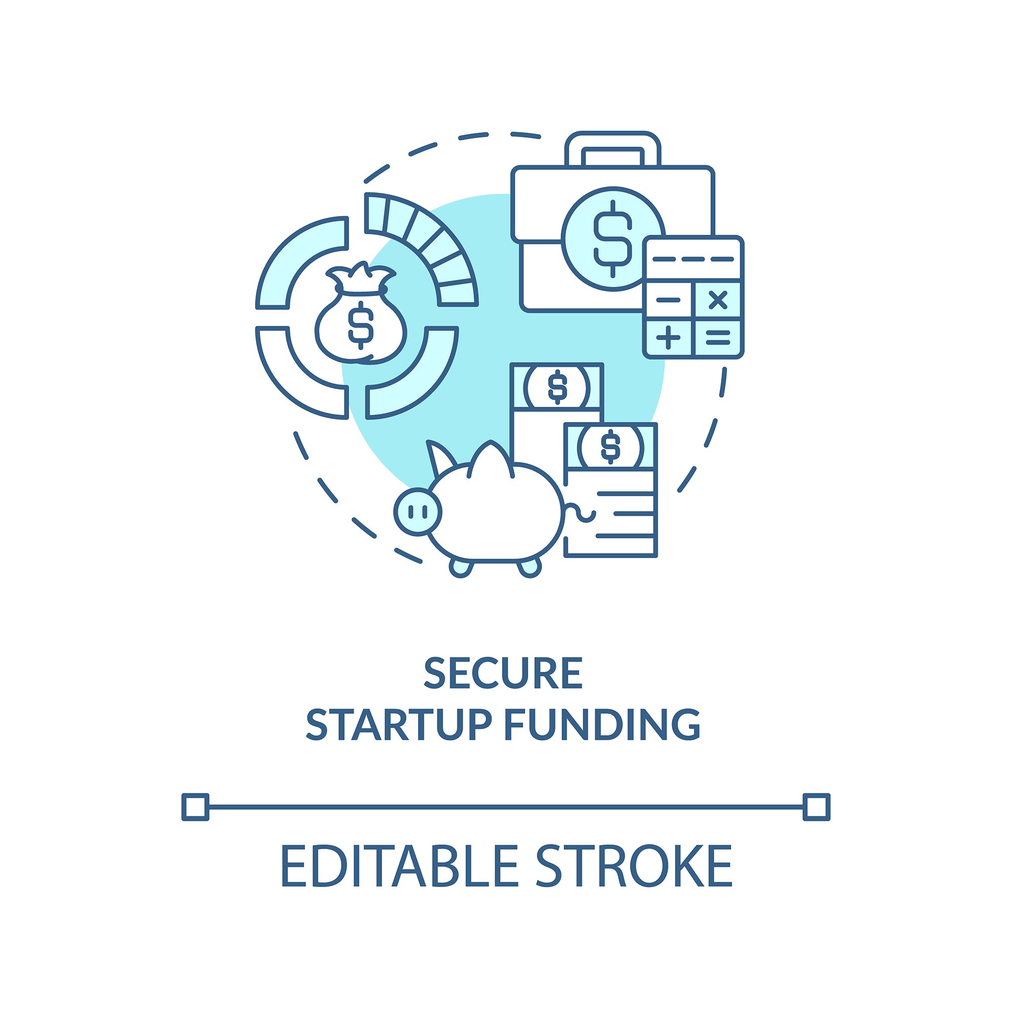 Startup launch concepts bundle