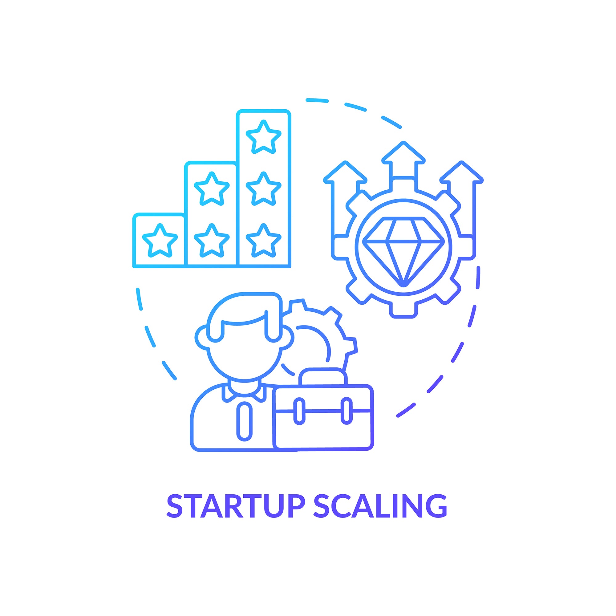 Startup launch concepts bundle