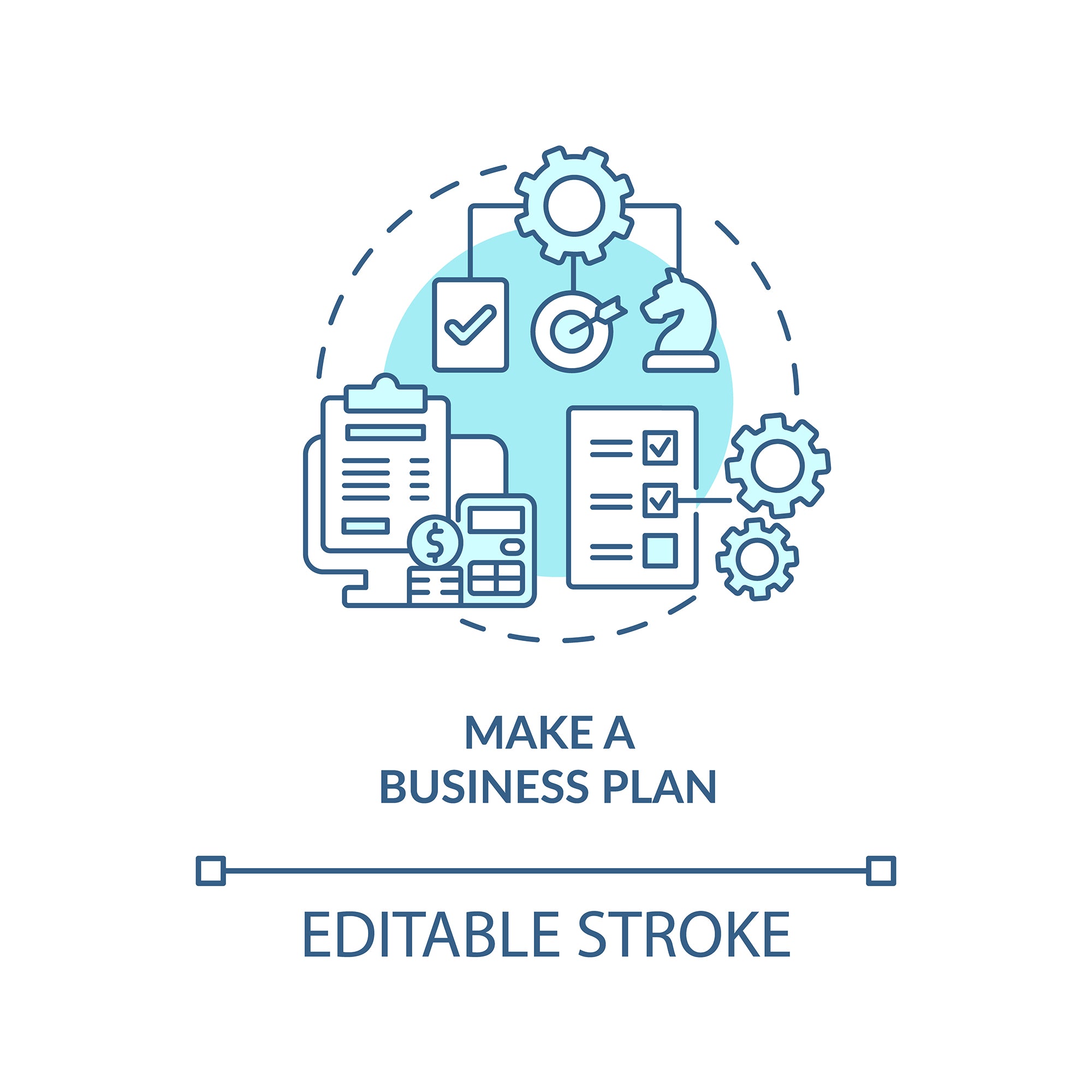 Startup launch concepts bundle
