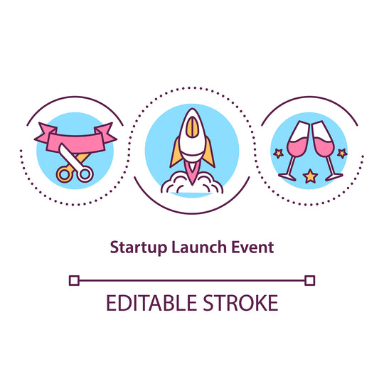 Startup launch concepts bundle