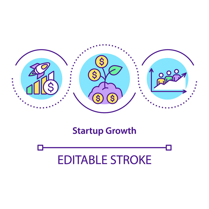 Startup launch concepts bundle