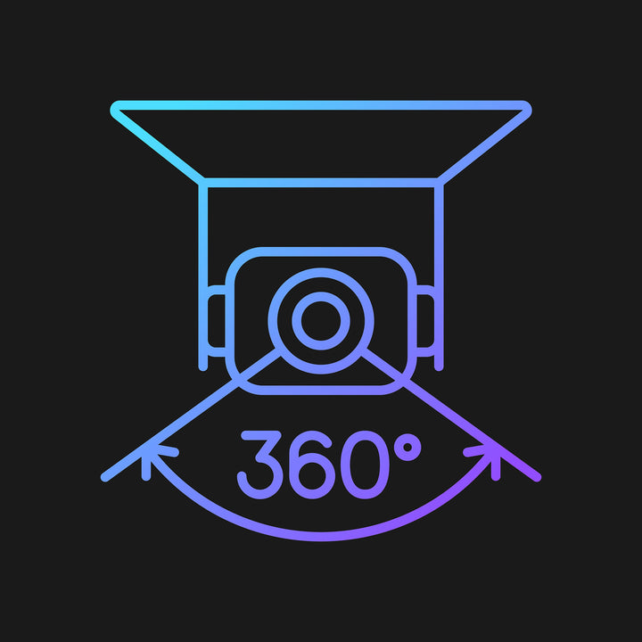 Drone usage gradient manual label icons set for dark and light mode set