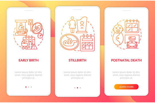 Maternity Leave Related App Page Bundle