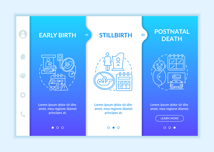 Maternity Leave Rights Vector Template