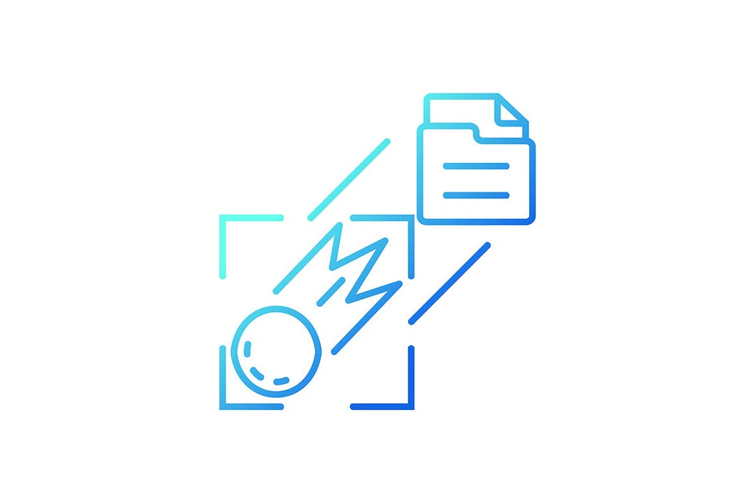 Satellites types gradient icons set for dark and light mode for dark and light mode