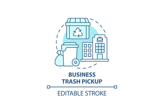 Waste Collection Services Icons Bundle