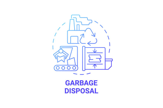 Waste Collection Services Icons Bundle