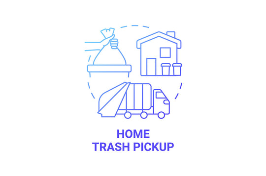 Waste Collection Services Icons Bundle