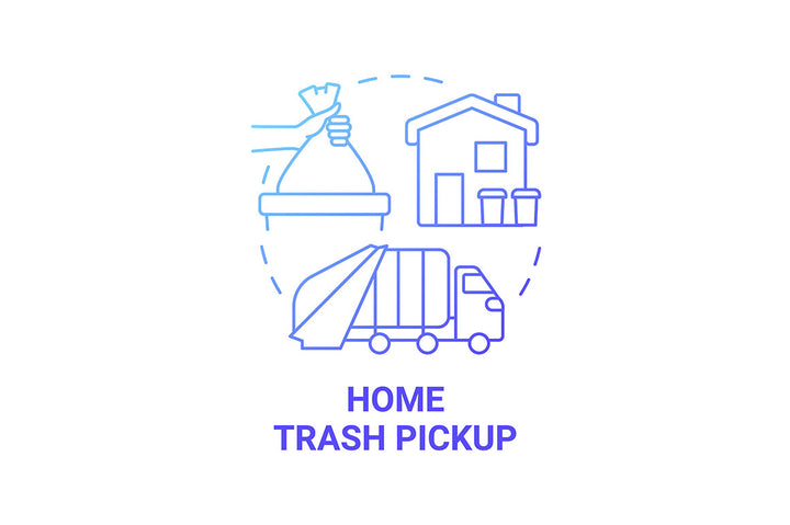 Waste Collection Services Icons Bundle