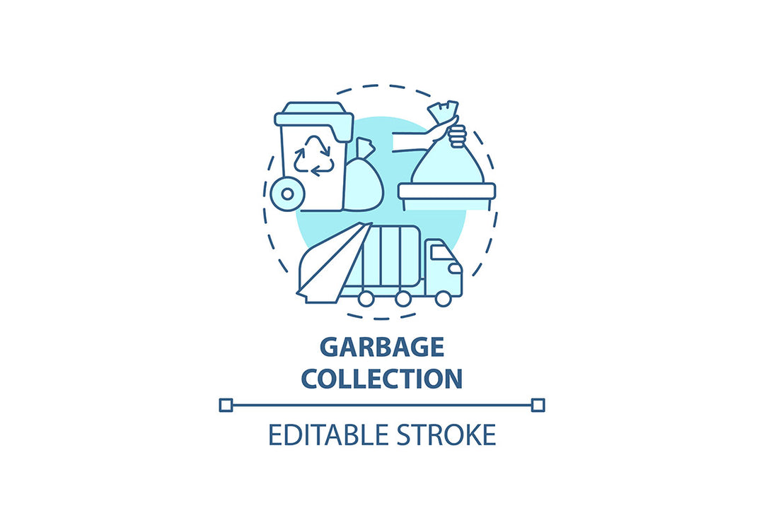 Waste Collection Services Icons Bundle