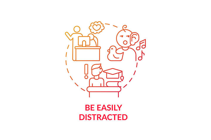 ADHD Concept Icons Bundle