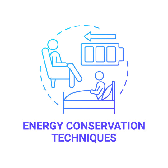 Pulmonary rehabilitation concept icons bundle