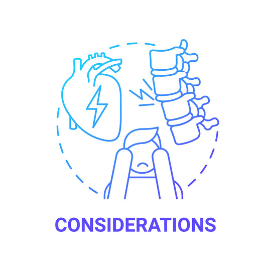 Pulmonary rehabilitation concept icons bundle