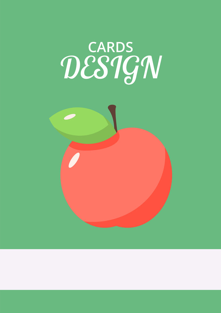 Brochure nutrition elements card bundle