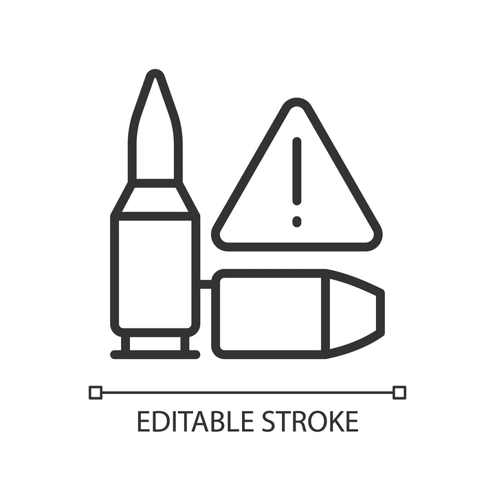 Smuggling linear icons set for dark and light mode