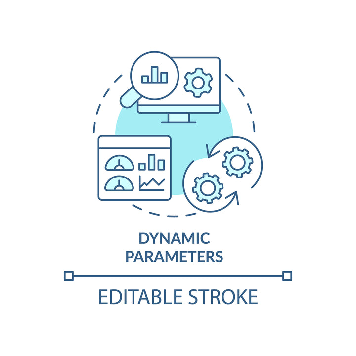SEO optimization concept icons bundle