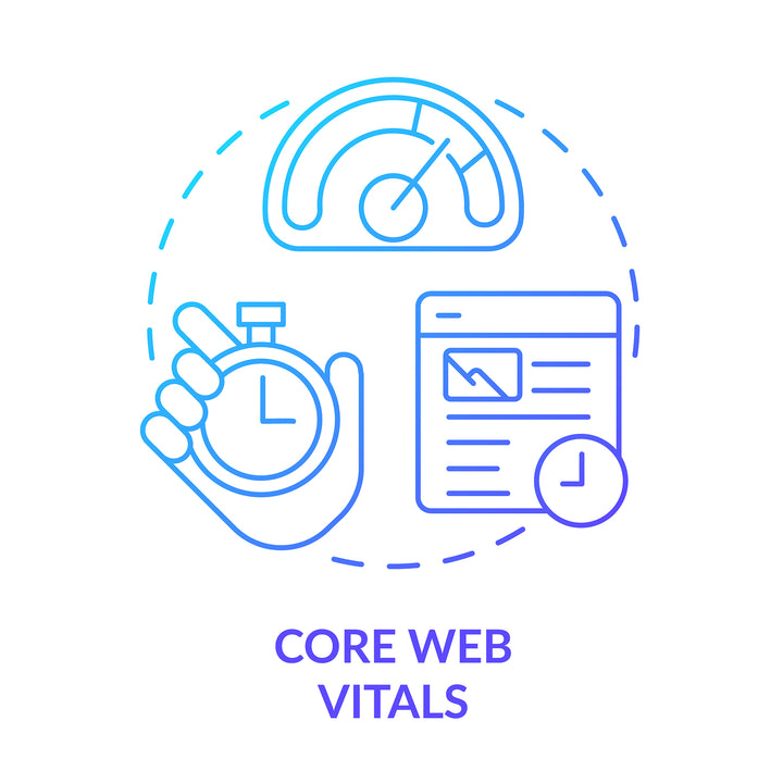 SEO optimization concept icons bundle