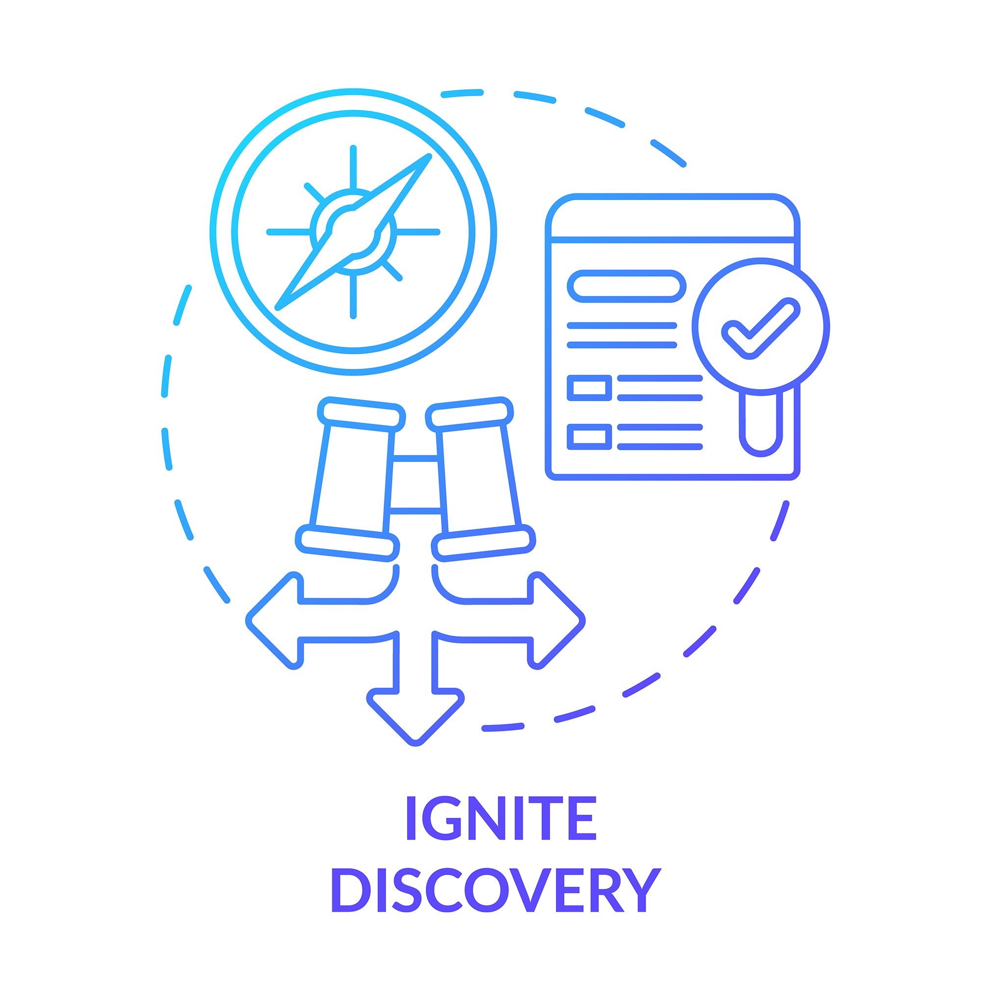 SEO optimization concept icons bundle