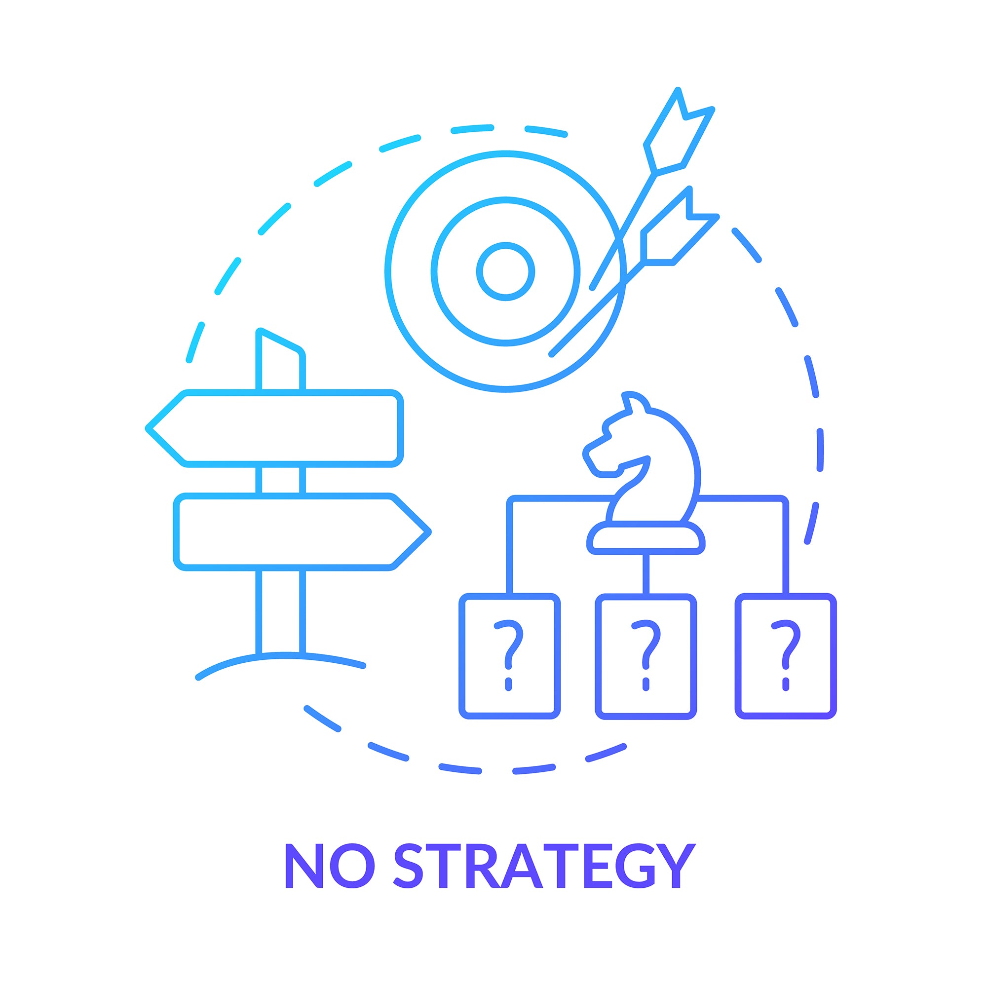 SEO optimization concept icons bundle