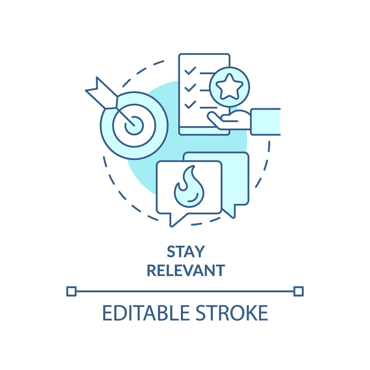 SEO optimization concept icons bundle